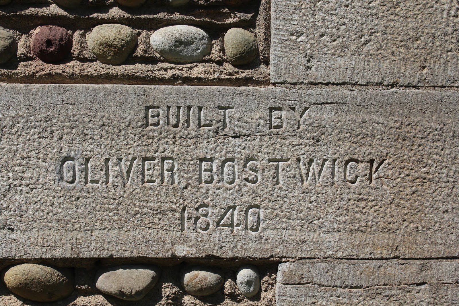 Bostwick date stone